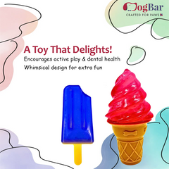 Ice Cream Bar & Cone Chill Toys