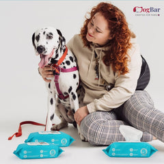 Pet Wipes for Dogs - 100 pc - coconut vanilla scent