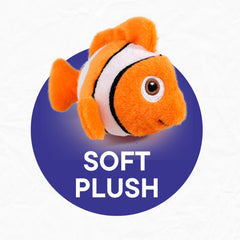 NEMO - Plush Squeaky Ball Toy | Fish Tank Collection