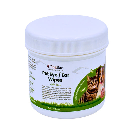 Pet Eye/Ear Wipes - Pack of 120