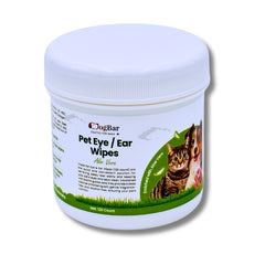 Aloevera Pet Eye/ Ear Wipes for Dogs - 120 count