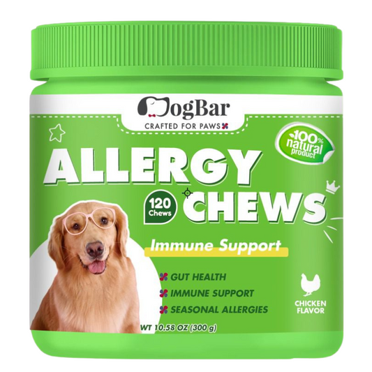 Allergy Chews for Dogs, 120 Soft Chews, Chicken Flavour