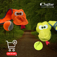 Kai - The Flying Python, Outdoor Squeaky Fetch n Play Activity for Dogs