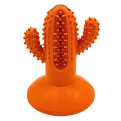 DogBar Dental Cactus β Tangy Orange & Bluei Blue | Dental Chew Toy for Dogs