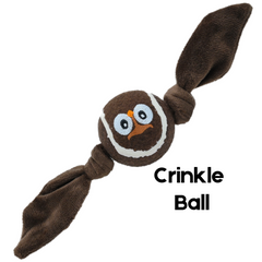 Crinkle Balls - Balls with crinkle wings for dogs