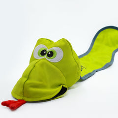 Kai - The Flying Python, Outdoor Squeaky Fetch n Play Activity for Dogs