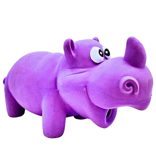 Mr. Muddy - The Rhino with Squeaker Toy for Dogs