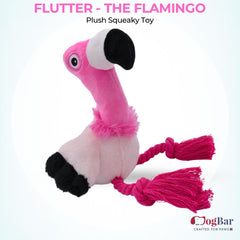 Flutter - The Flamingo - UltraSonic Toy for Dogs