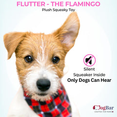 Flutter - The Flamingo - UltraSonic Toy for Dogs