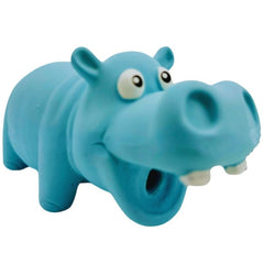 Mr. Pebbles - The Hippo with Squeaker Toy for Dogs