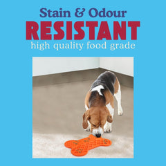 Bone Licki Mat for Dogs with Suction Cups