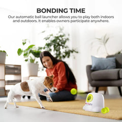 Fetch-O-Matic Automatic Ball Launcher for Dogs