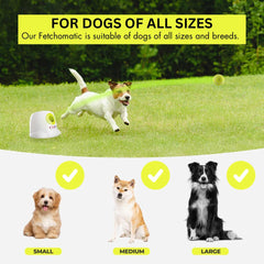 Fetch-O-Matic Automatic Ball Launcher for Dogs