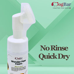 Wonder Paw Foam, Paw Cleaner with Chamomile for clean paws