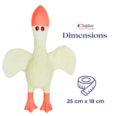 Gully - The Seagull Toy Plush Toy, Squeaky Toy for Dogs