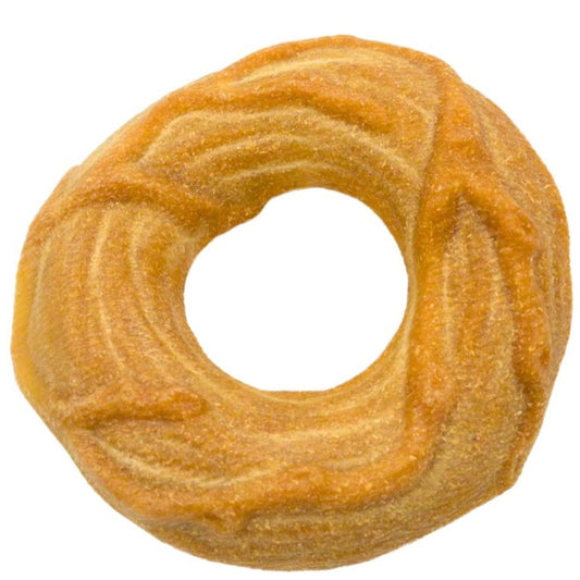 Wood Donut Peanut Butter Flavour, Hard Chew Toy