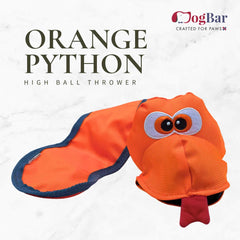 Kai - The Flying Python, Outdoor Squeaky Fetch n Play Activity for Dogs