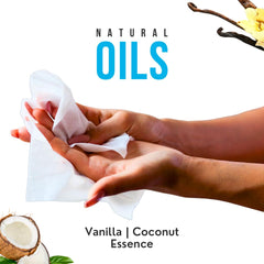 Pet Wipes for Dogs - 100 pc - coconut vanilla scent