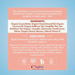 Paw Soother for Dogs, Nourishing Butter