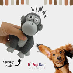 Mr. Joe - The Gorilla Squeaky Toy for Dogs