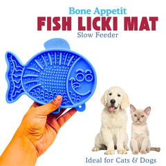 Fish Licki Mat for Dogs