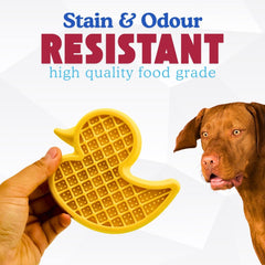 Duck Licki Mat with Strong Suction Cup