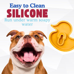 Duck Licki Mat with Strong Suction Cup