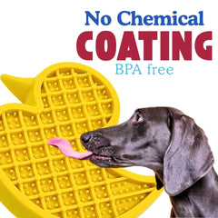 Duck Licki Mat with Strong Suction Cup