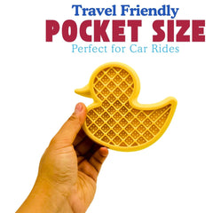 Duck Licki Mat with Strong Suction Cup