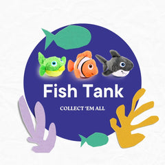 Sharky - Squeaky Plush Toy | Fish Tank Collection