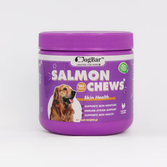 Salmon Chews, 120 Soft Chews, Chicken Flavour